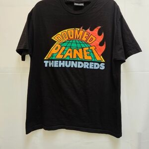 The Hundreds Doomed Planet Tee - Black, Orange, Teal